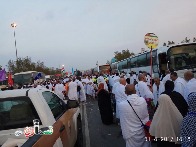 فيديو: الحاج المحامي نادر صرصور يطمئن الاهالي ويصرح  الوفود القسماوية في صعيد عرفات بخير وبصحة وعافية 